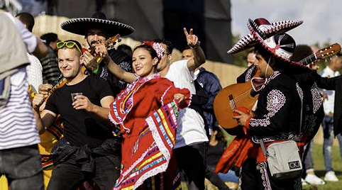 Mexicaanse sta tafels en bekleding